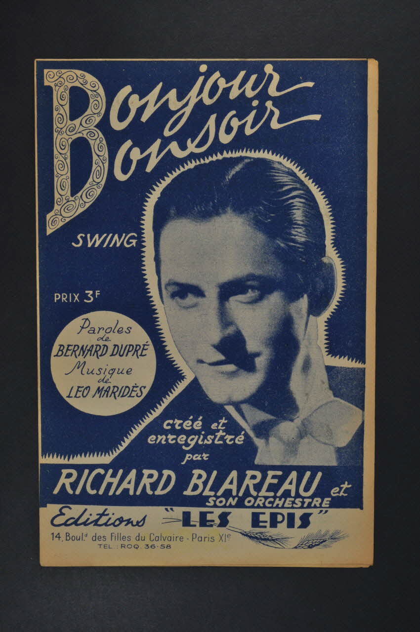 chanson petit format 1969.88.880 Photo Mucem