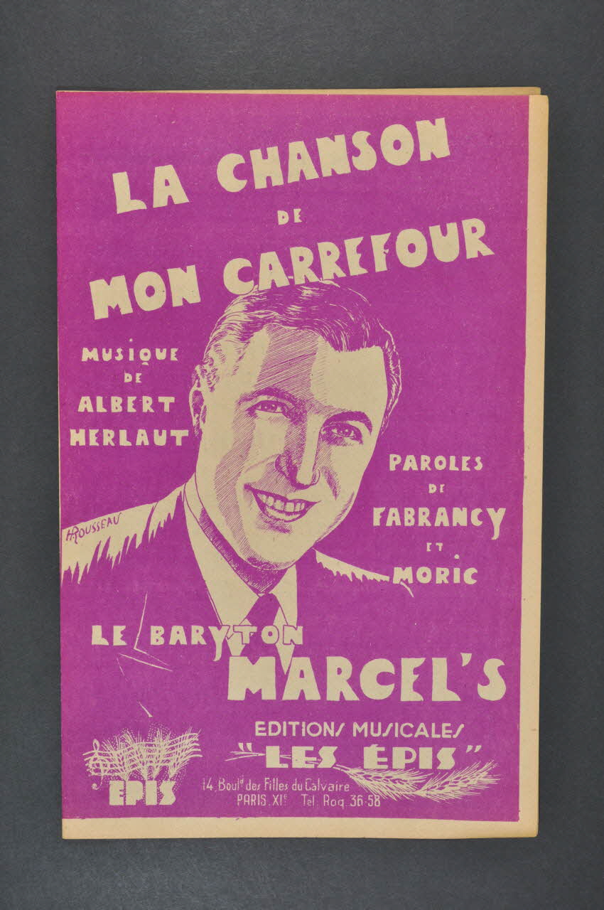 chanson petit format 1969.88.887 Photo Mucem