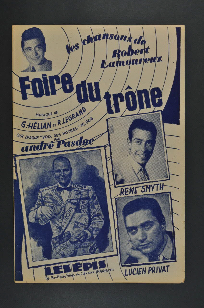 chanson petit format 1969.88.898 Photo Mucem