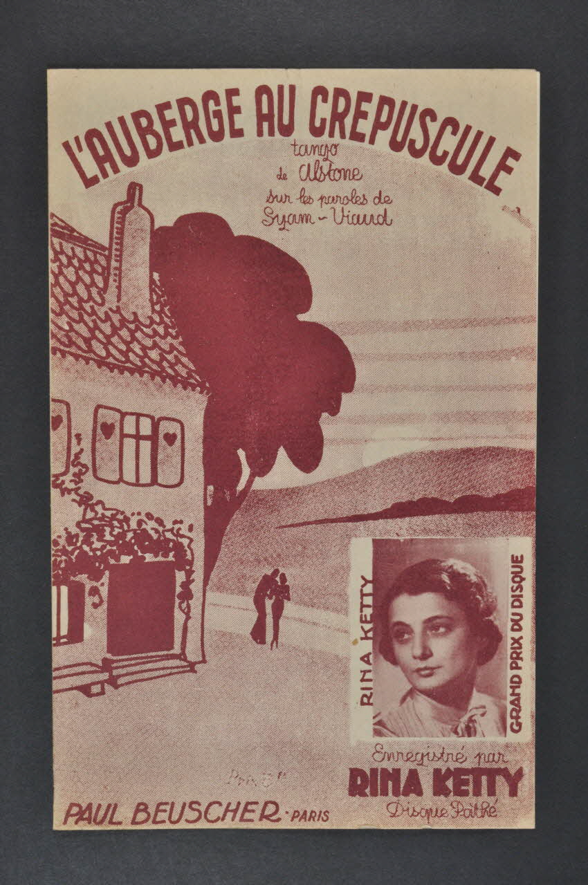 partition de musique petit format 1969.88.9 Photo Mucem