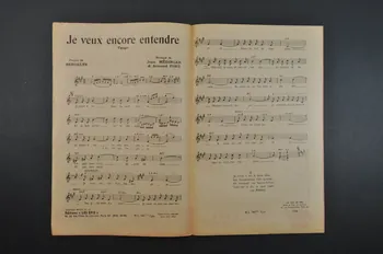 partition de musique petit format 1969.88.914 Photo Mucem