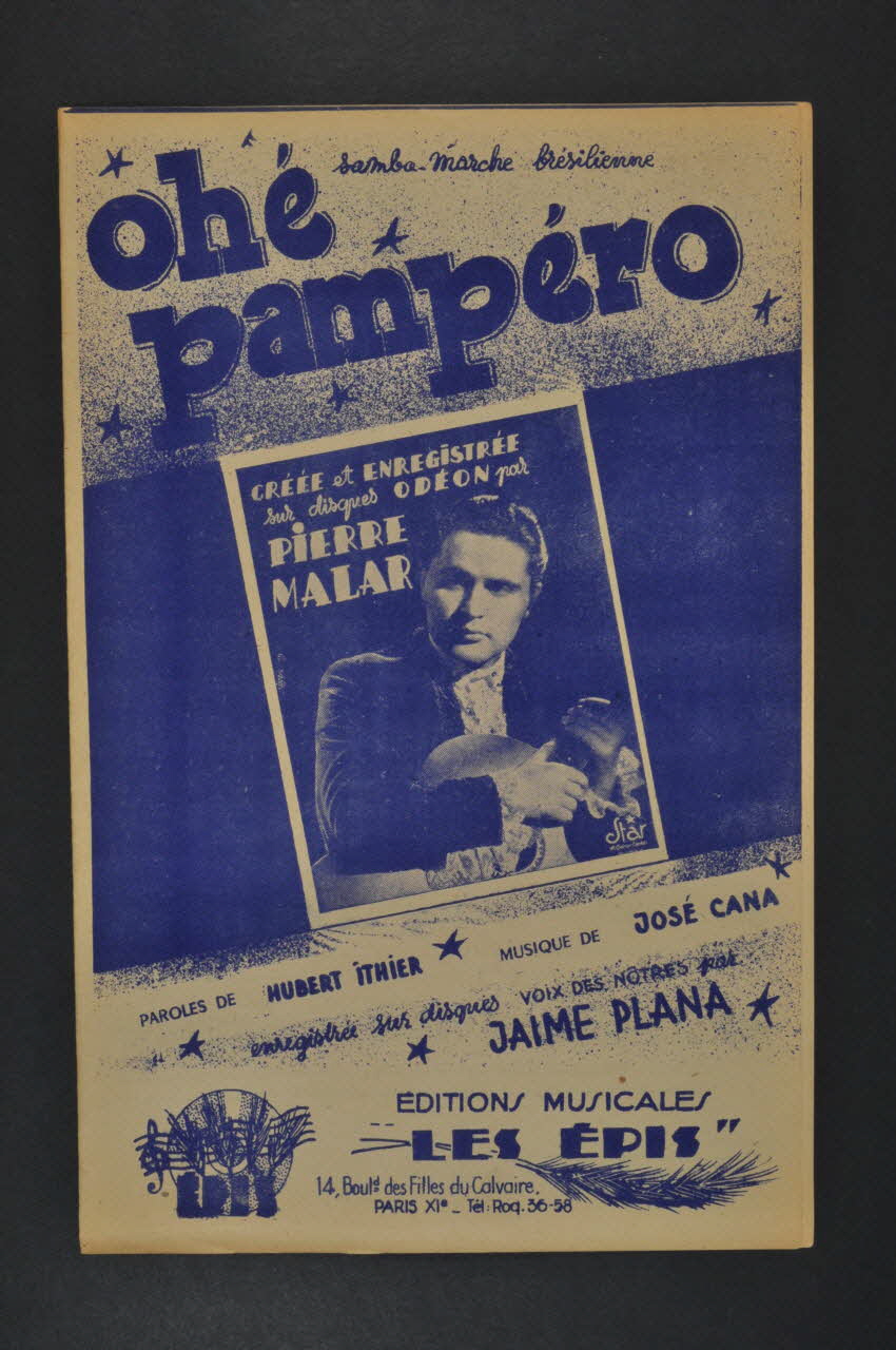 partition de musique petit format 1969.88.925 Photo Mucem