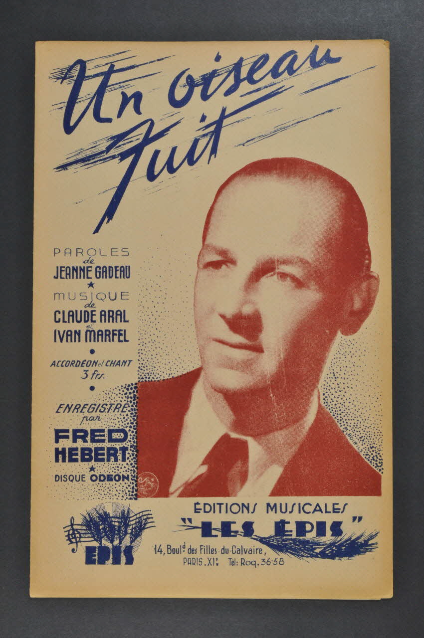 partition de musique petit format 1969.88.944 Photo Mucem