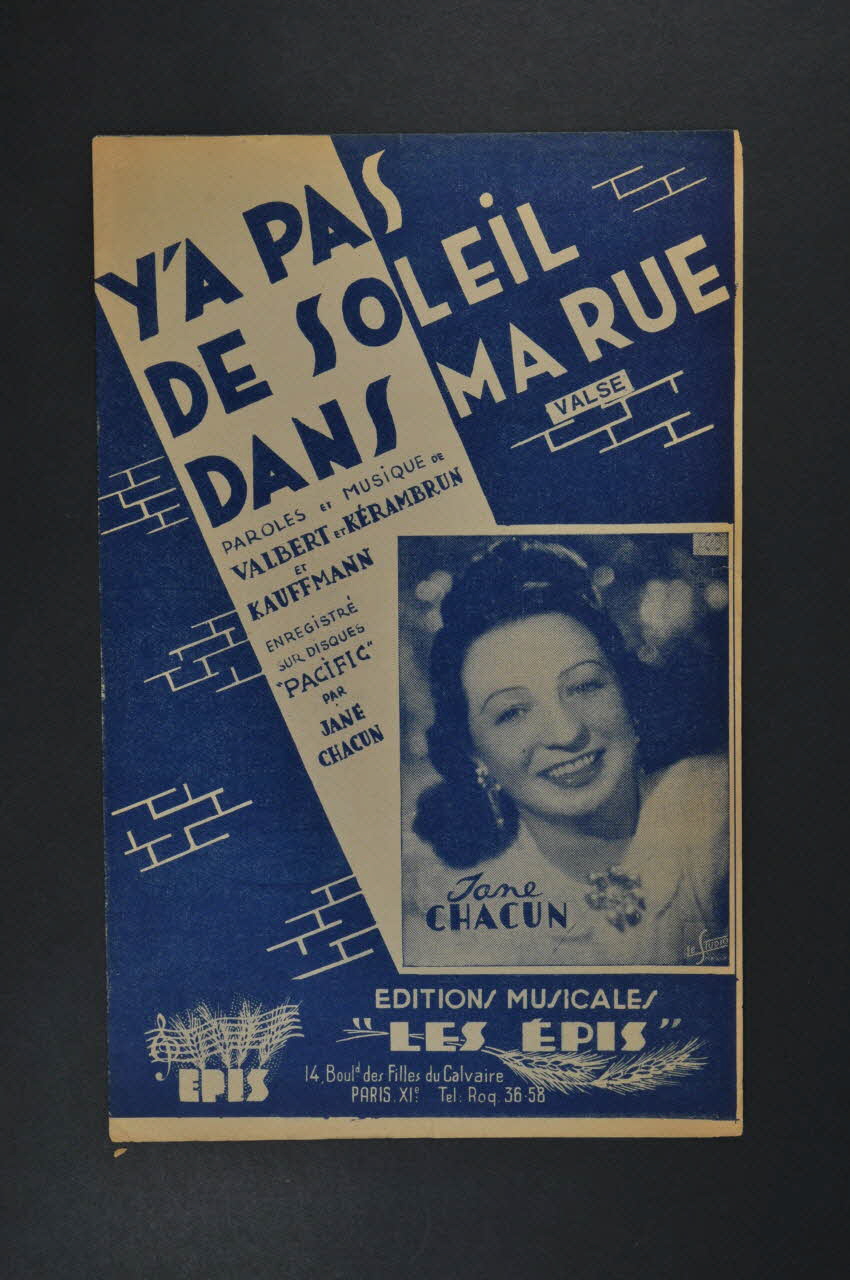 chanson petit format 1969.88.952 Photo Mucem