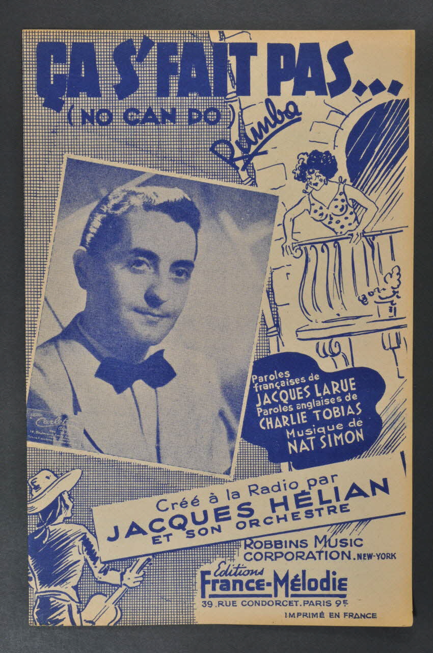 partition de musique petit format 1969.88.961 Photo Mucem