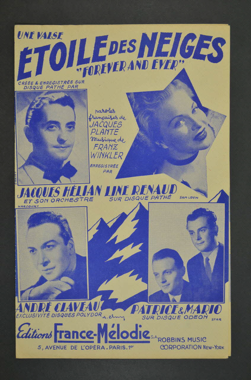 chanson petit format 1969.88.966 Photo Mucem