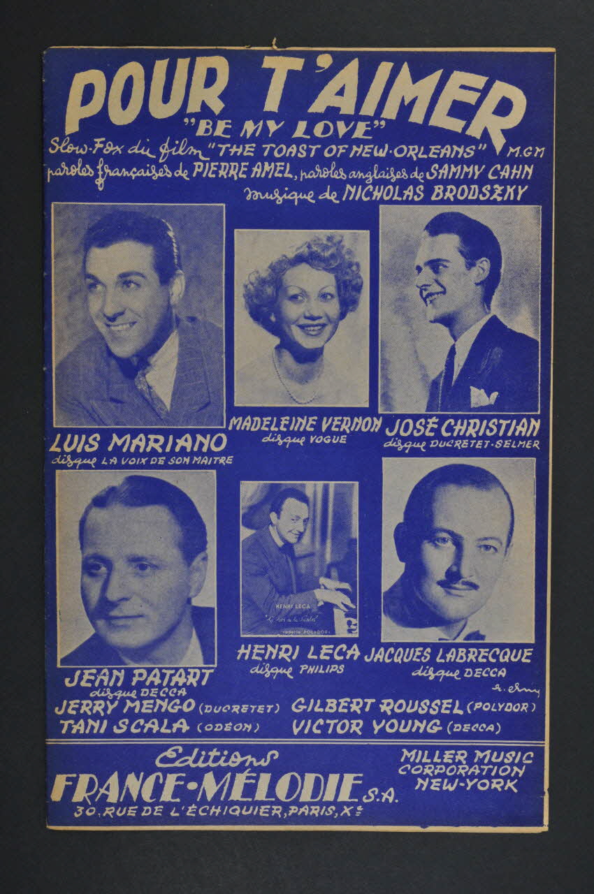 chanson petit format 1969.88.974 Photo Mucem