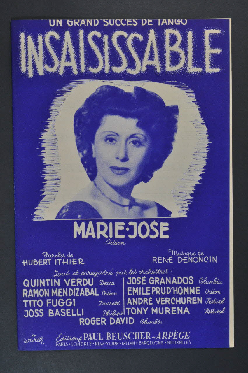 chanson petit format 1969.88.98 Photo Mucem