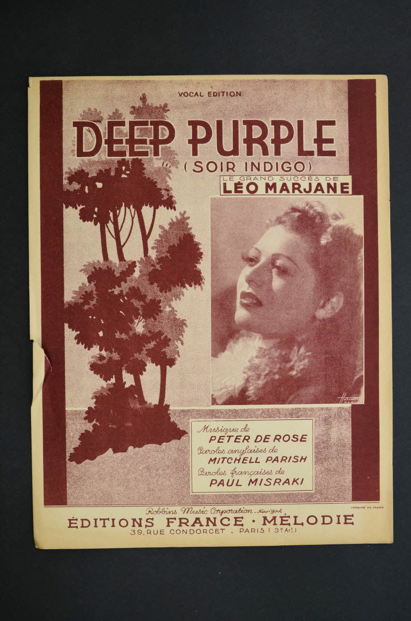 chanson petit format 1969.88.993 Photo Mucem