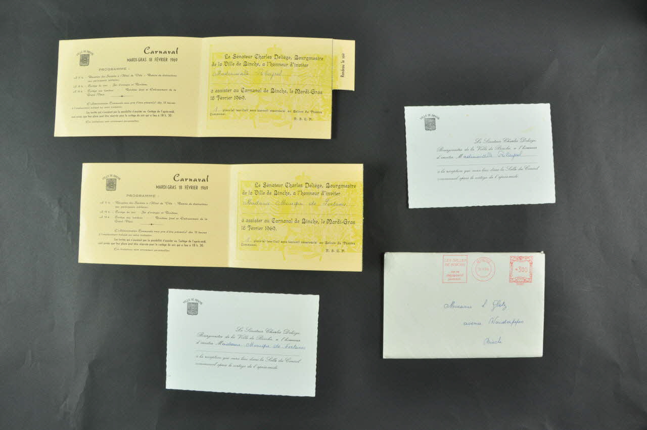 INVITATION DMH1969.24.11.1-5 Photo Mucem