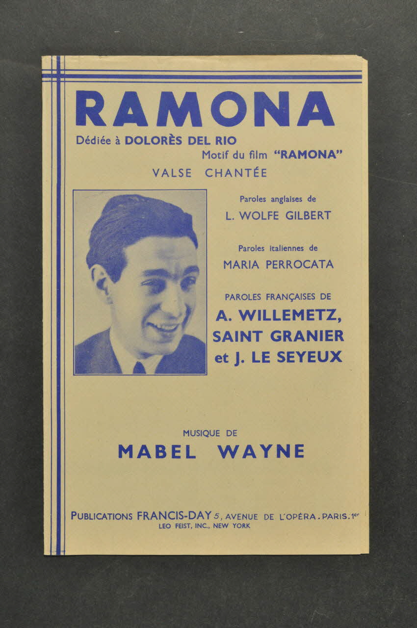 chanson petit format 1969.88.794 Photo Mucem