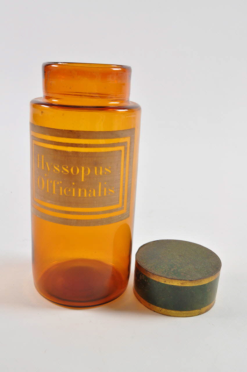 BOCAL A PHARMACIE 1840-1860 1971.60.18.1-2 Photo Mucem