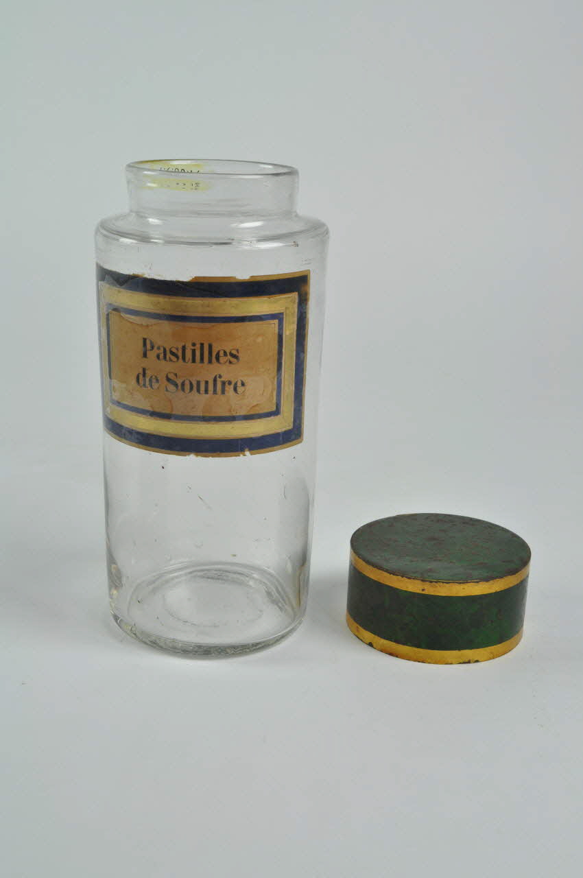 BOCAL A PHARMACIE 1840-1860 1971.60.7.1-2 Photo Mucem