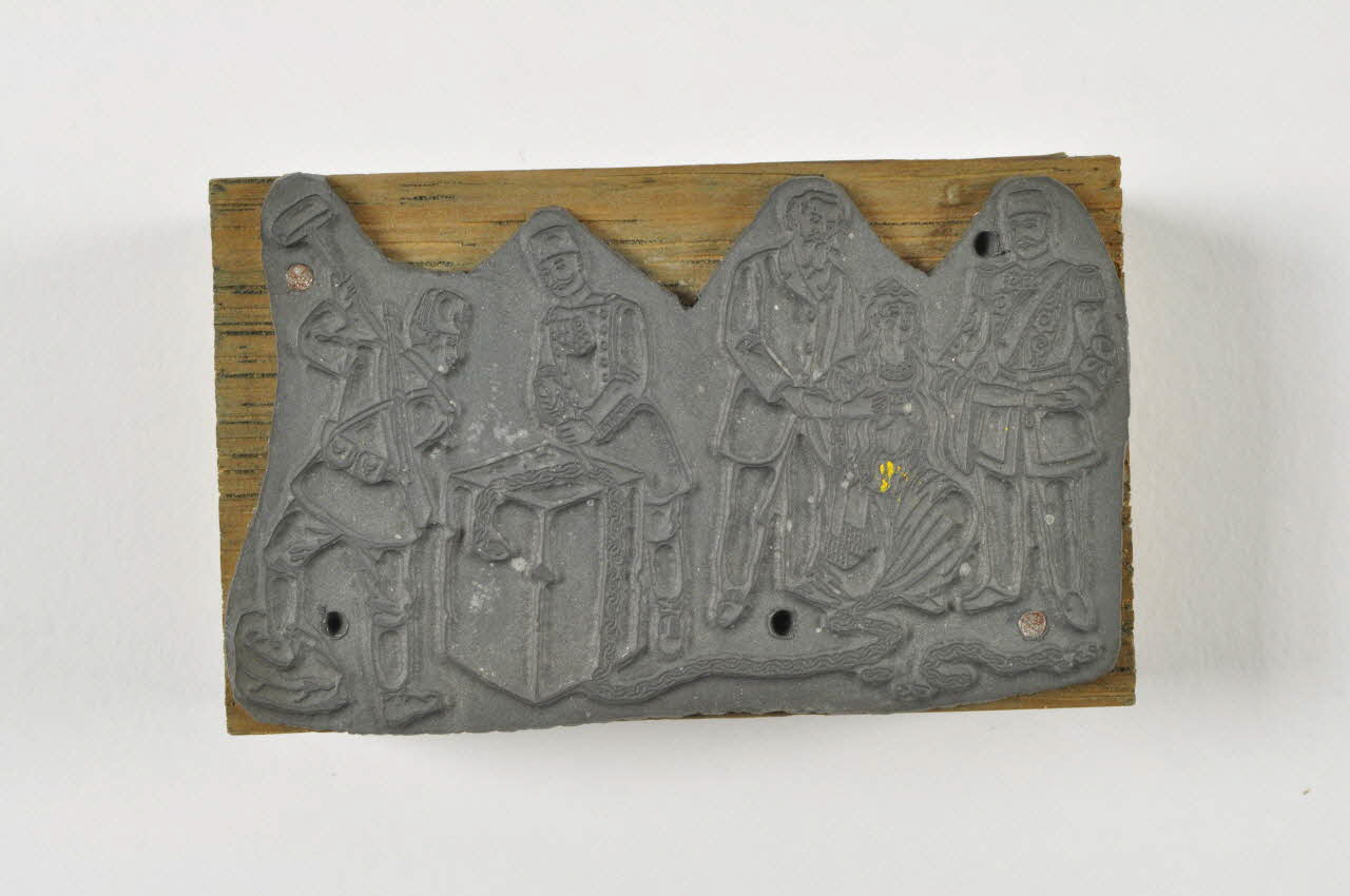 plaque d'impression 1972.110.1037  Photo Mucem