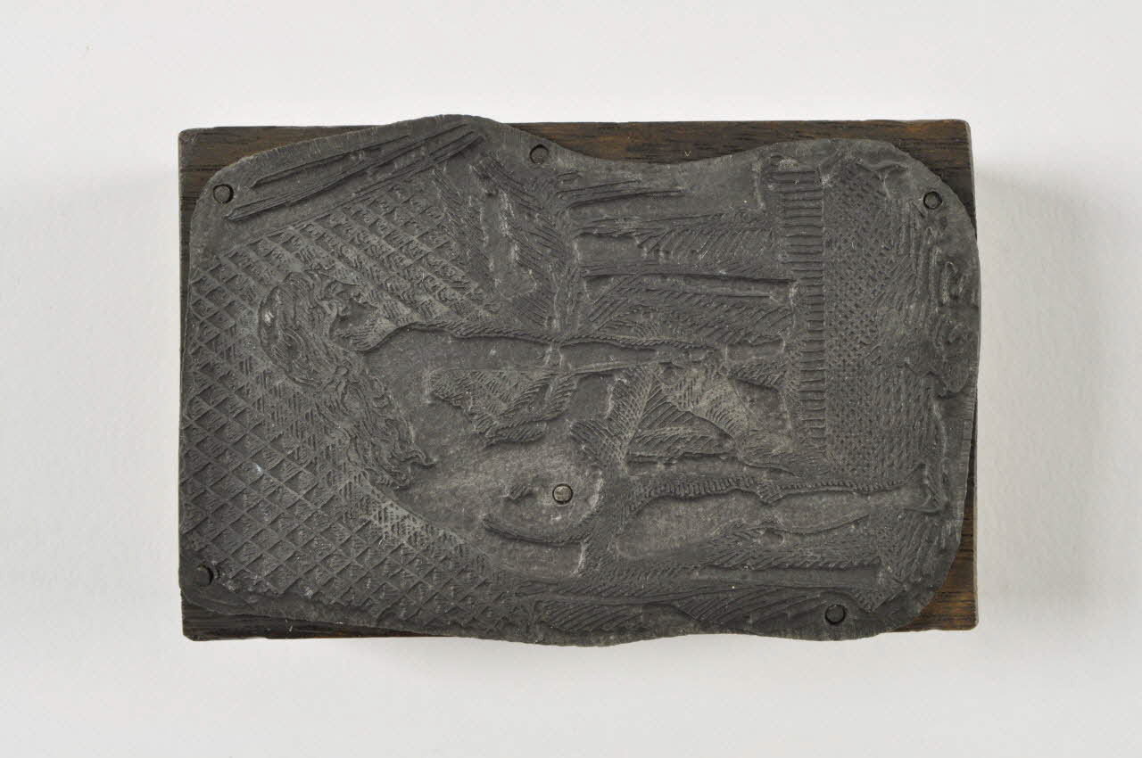 plaque d'impression 1972.110.1065  Photo Mucem