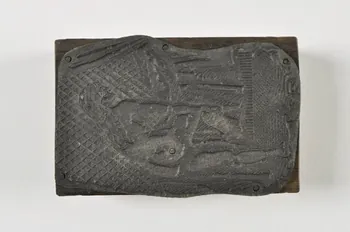 plaque d'impression 1972.110.1065  Photo Mucem