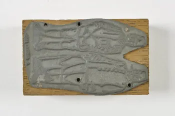 plaque d'impression 1972.110.1073  Photo Mucem