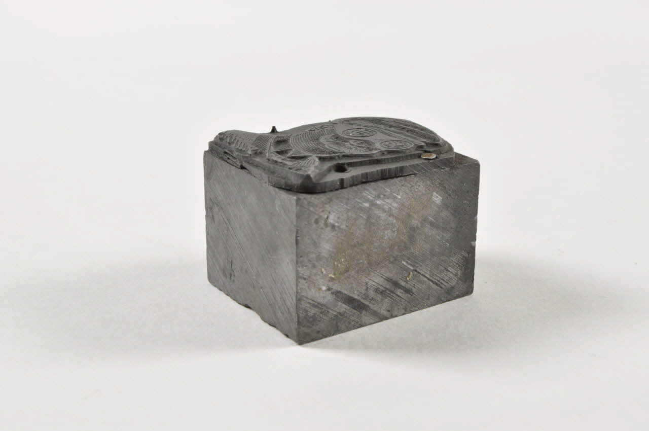 plaque d'impression 1972.110.1127  Photo Mucem