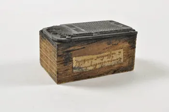 plaque d'impression 1972.110.1193  Photo Mucem