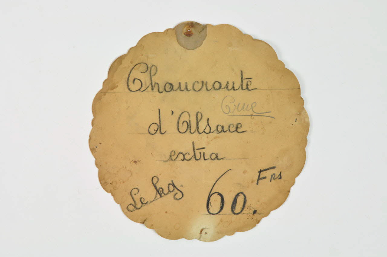 étiquette 1971.77.45 Photo Mucem
