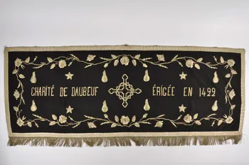 GARNITURE MORTUAIRE DE PORTE D'EGLISE 1973.2.21.1 Photo Mucem