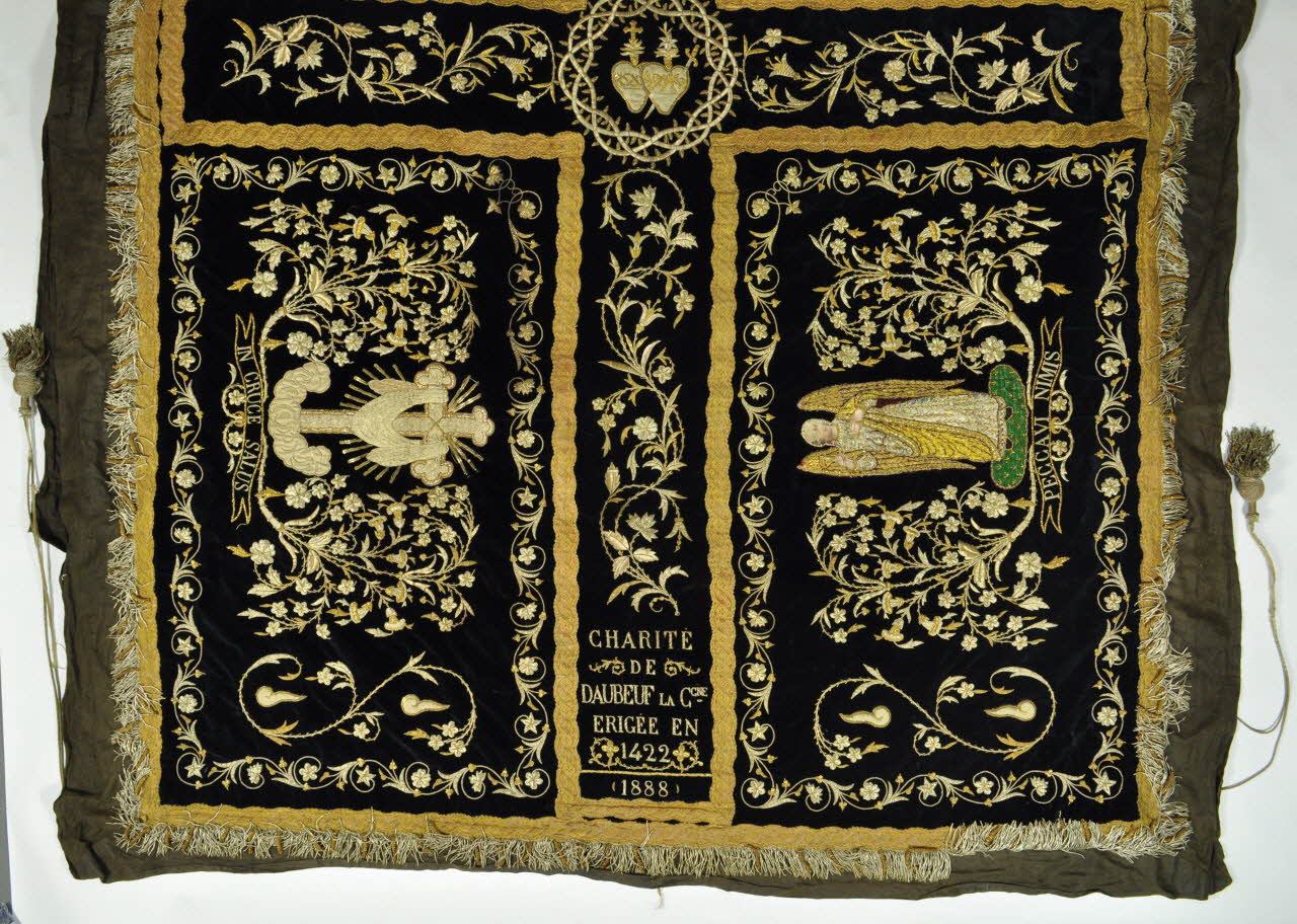 drap mortuaire 1973.2.24 Photo Mucem