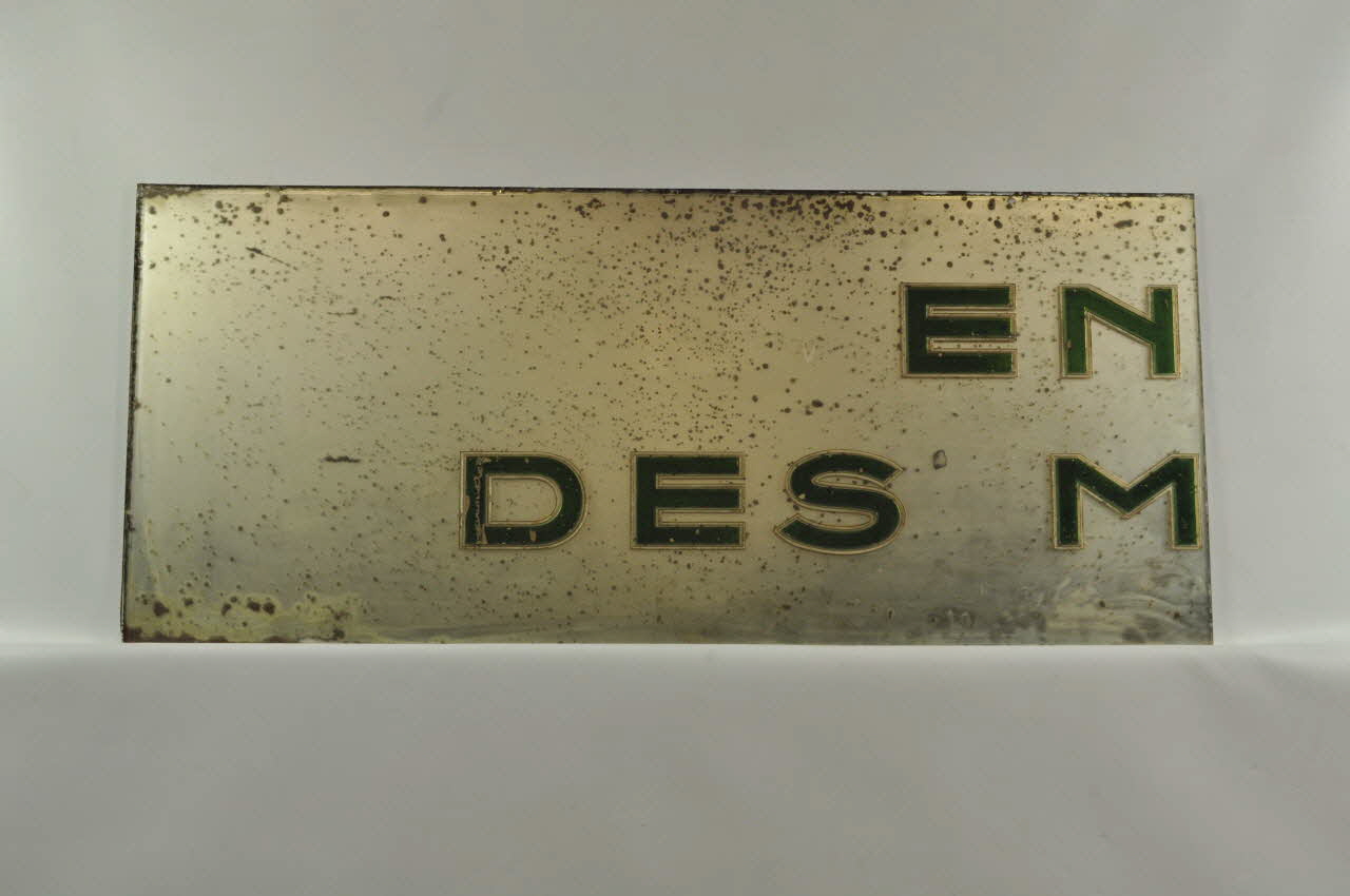 Regnault bandeau d'enseigne 1911 1971.80.4.1 Photo Mucem