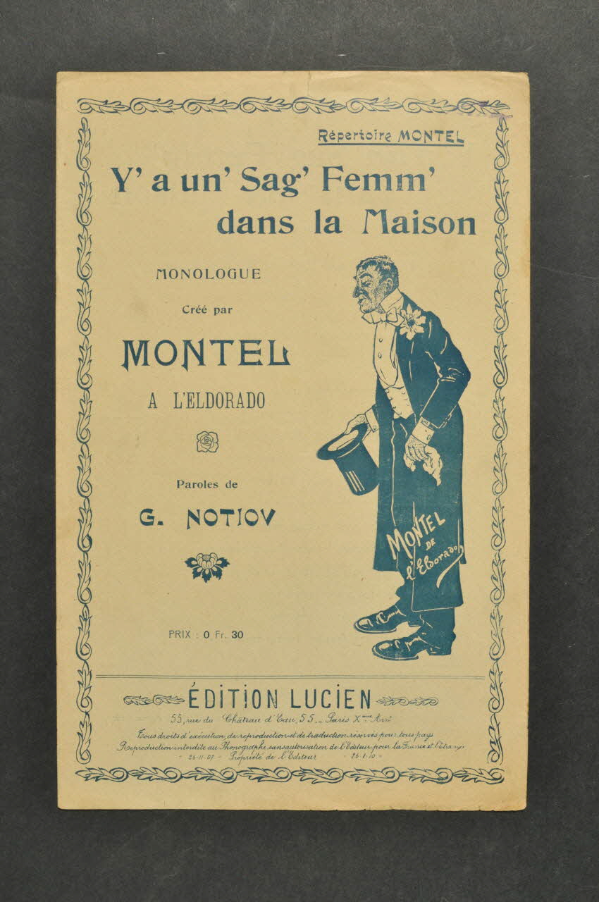 MONOLOGUE petit format 1971.33.166 Photo Mucem