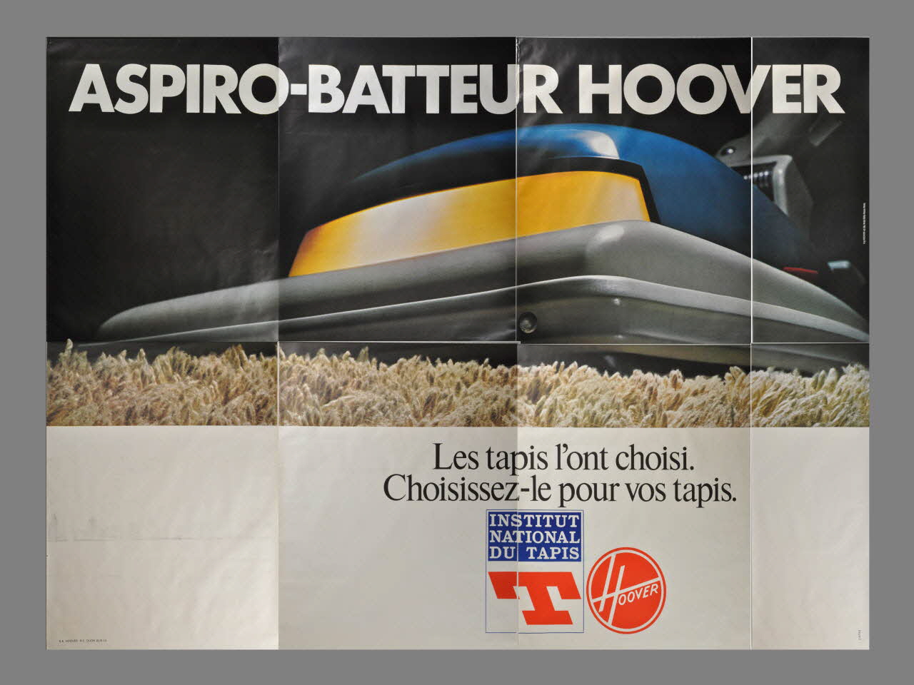 Métrobus Publicité affiche Bourgogne, France 1972/12/8 1973.40.17.1-8 Photo Mucem