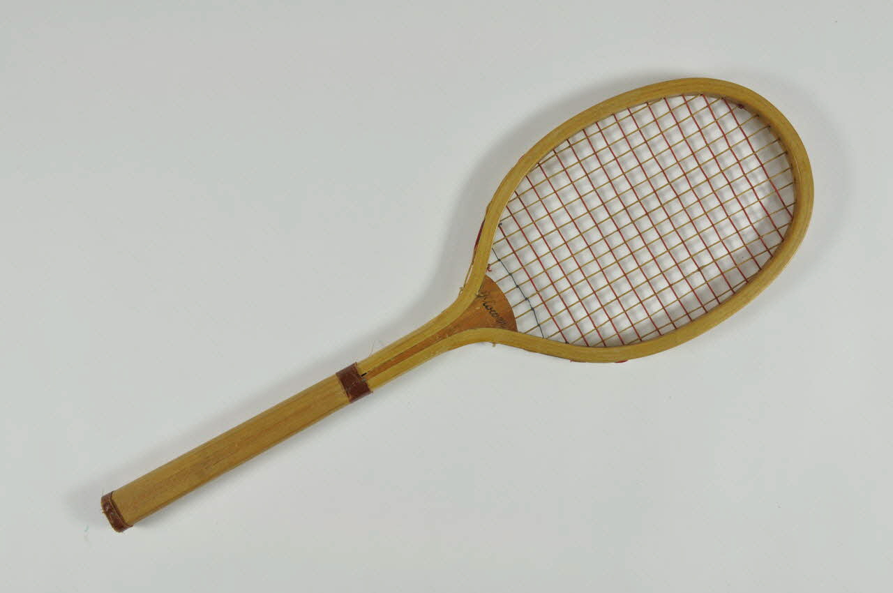 raquette de tennis 1972.149.2 Photo Mucem