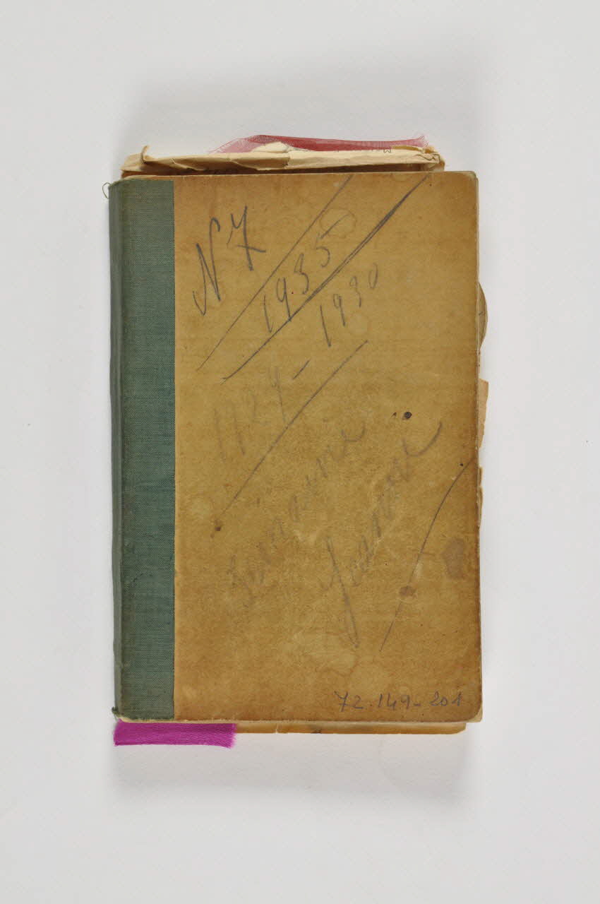 carnet 1935 1972.149.201 Photo Mucem