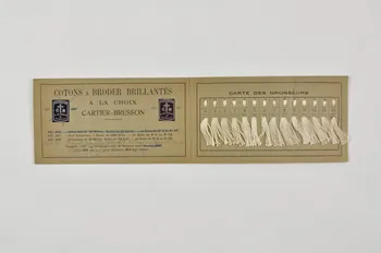 CARNET D'ECHANTILLONS 1972.149.221 Photo Mucem