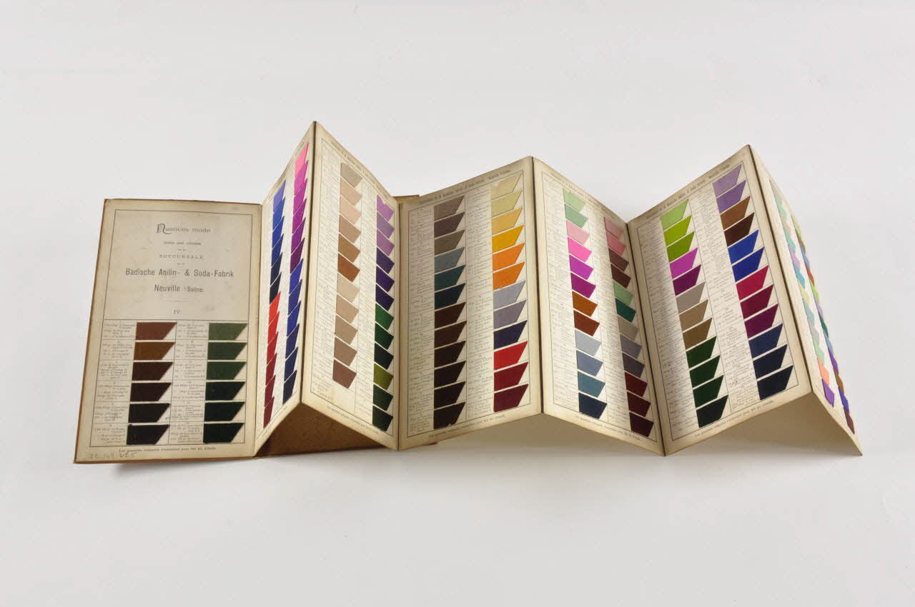 CARNET D'ECHANTILLONS 1895 1972.149.225  Photo Mucem