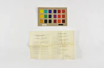 CARNET D'ECHANTILLONS 1972.149.227 Photo Mucem