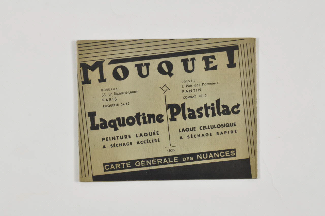 CARNET D'ECHANTILLONS 1972.149.229  Photo Mucem