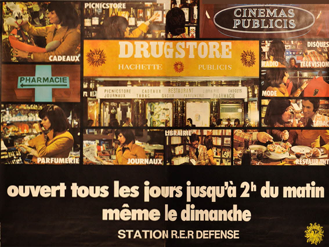 Publicis-Conseil ; Bedos Et Cie affiche 1973/2/2 1973.40.184.1-2 Photo Mucem