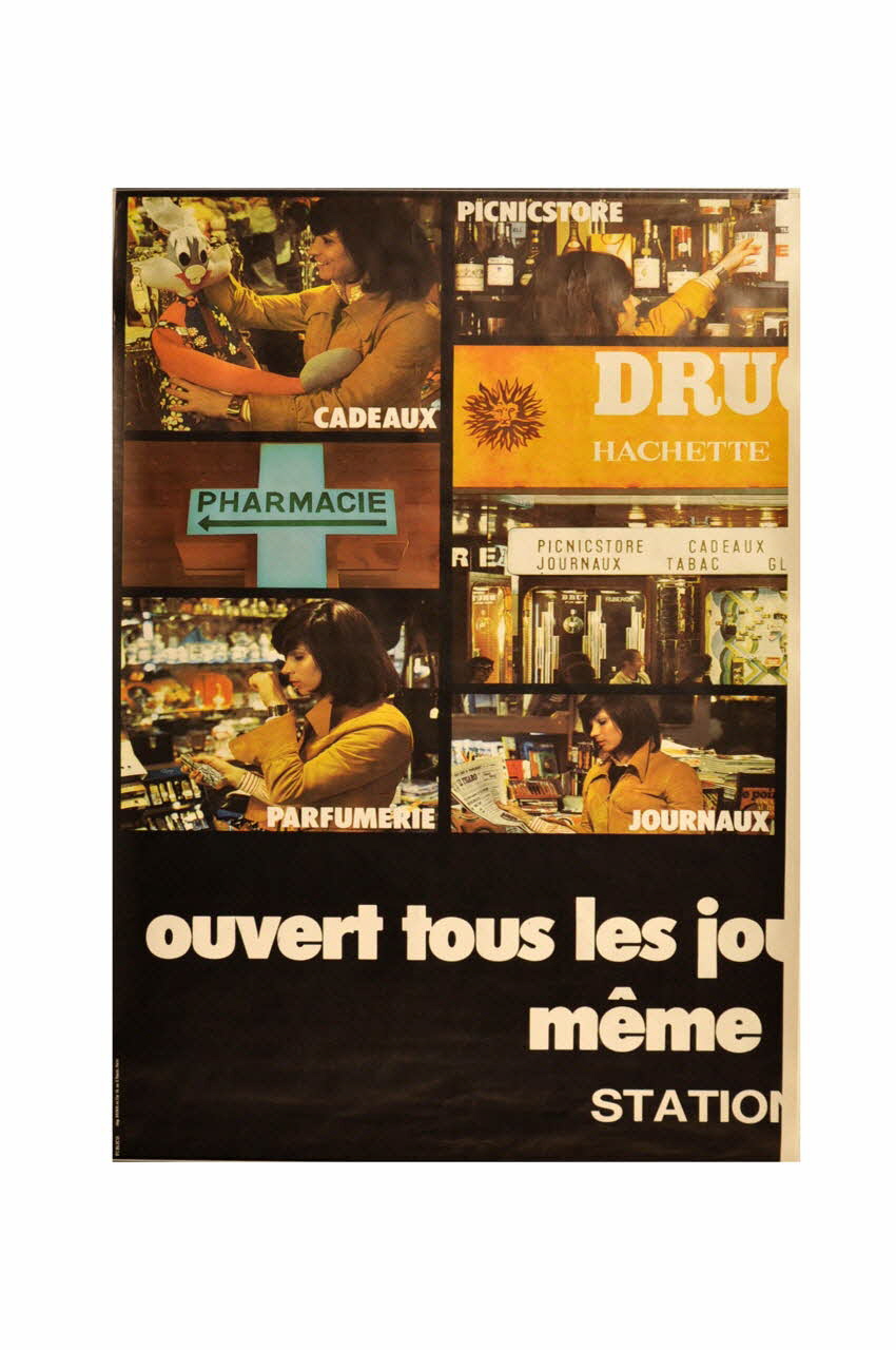Publicis-Conseil ; Bedos Et Cie affiche 1973/2/2 1973.40.184.1 Photo Mucem