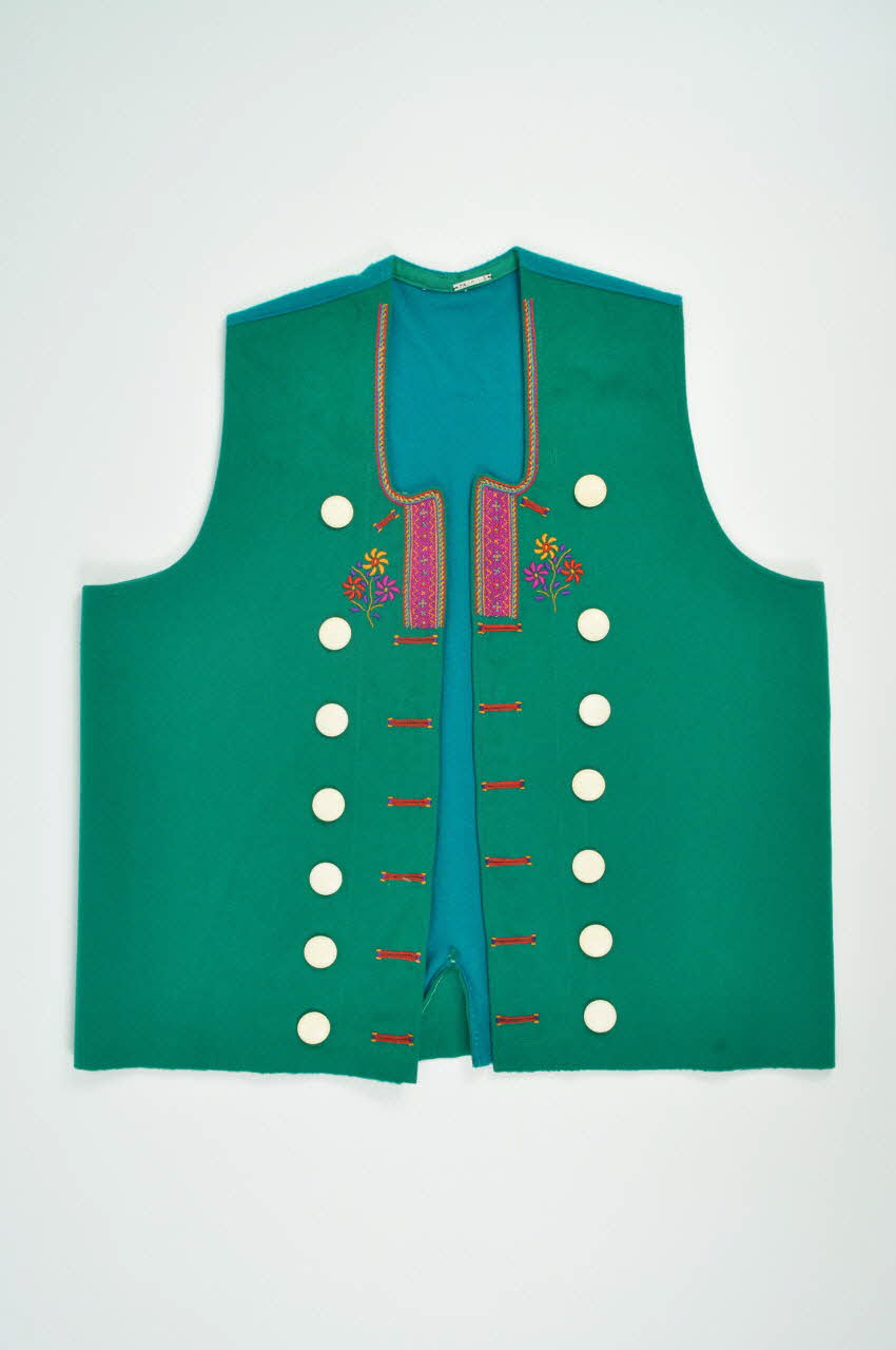 gilet Plougastel(Finistère) 1937 1974.10.1.2  Photo Mucem