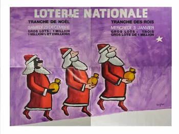 Raymond Savignac ; Métrobus Publicité ; Lalande-Courbet affiche 1972/12/14 1973.40.23.1-4 Photo Mucem