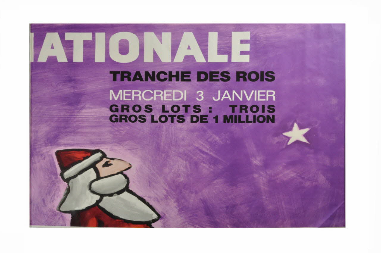 Raymond Savignac ; Métrobus Publicité ; Lalande-Courbet affiche 1972/12/14 1973.40.23.2 Photo Mucem