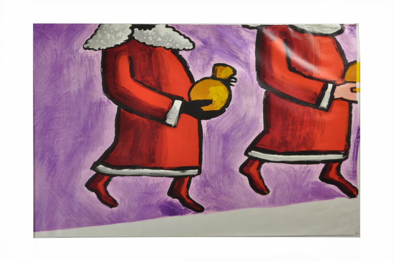 Raymond Savignac ; Métrobus Publicité ; Lalande-Courbet affiche 1972/12/14 1973.40.23.3 Photo Mucem