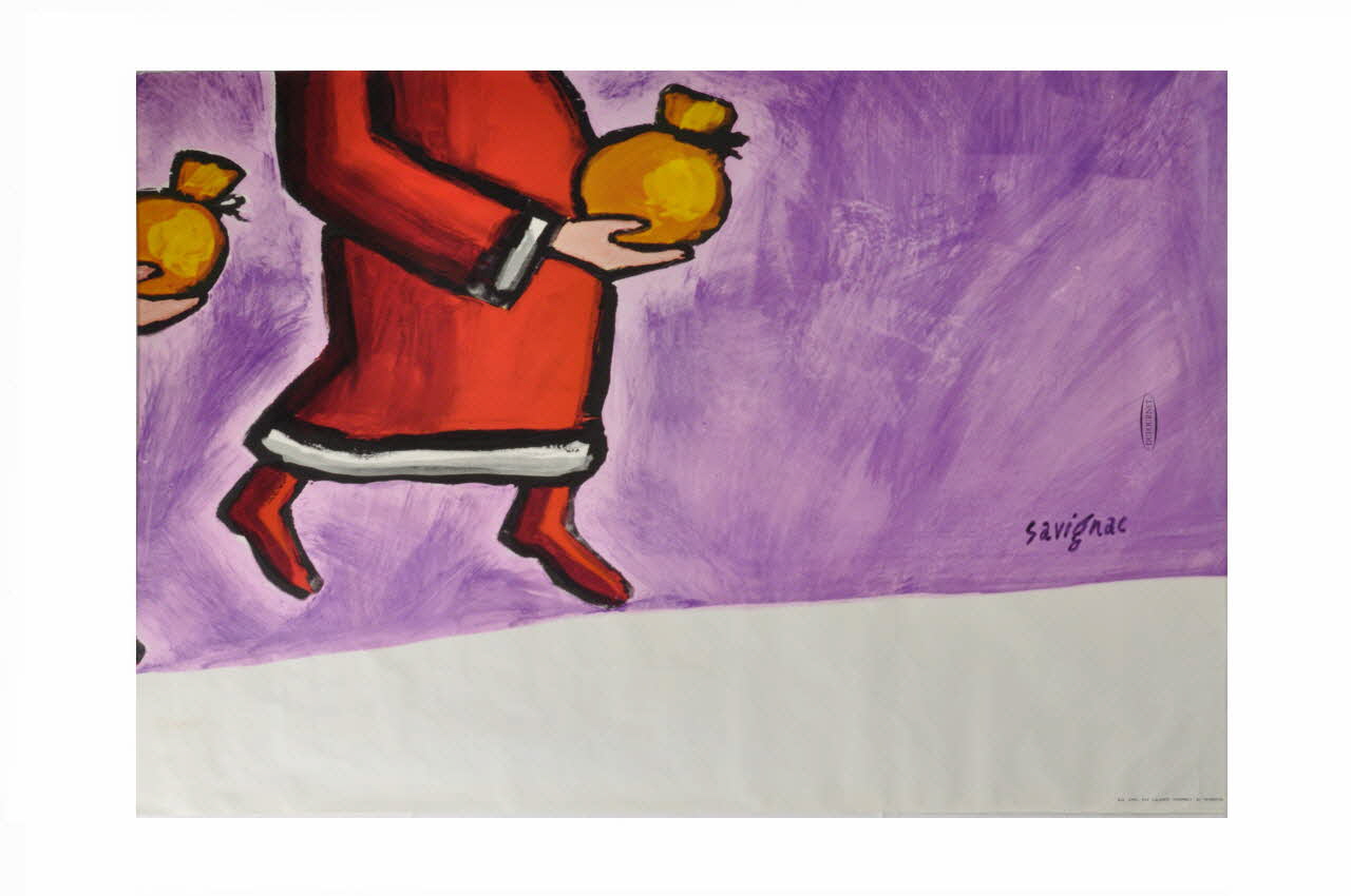 Raymond Savignac ; Métrobus Publicité ; Lalande-Courbet affiche 1972/12/14 1973.40.23.4 Photo Mucem