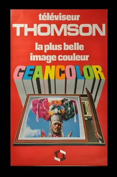 J Bazaine ; Gaillard affiche 1972/12/1 1973.40.32.2 Photo Mucem