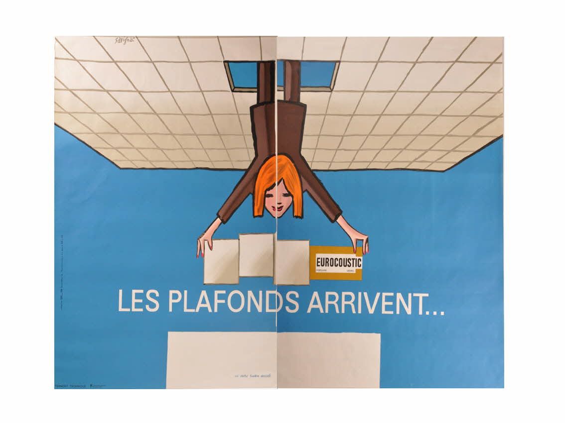 Raymond Savignac ; Imprimerie A. Karcher affiche 1972/12/1 1973.40.50.1-2 Photo Mucem