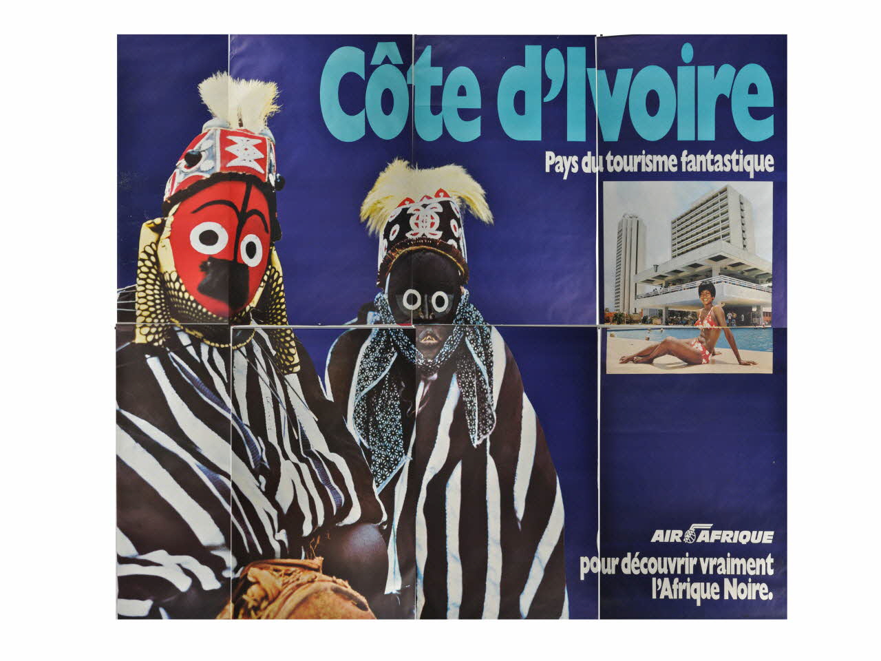 Créateur-Service ; Lalande-Courbet affiche 1972/12/1 1973.40.63.1-8 Photo Mucem