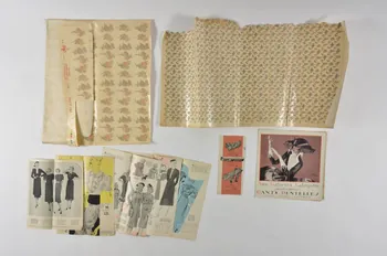CARNET D'ECHANTILLONS 1972.149.266.94 Photo Mucem