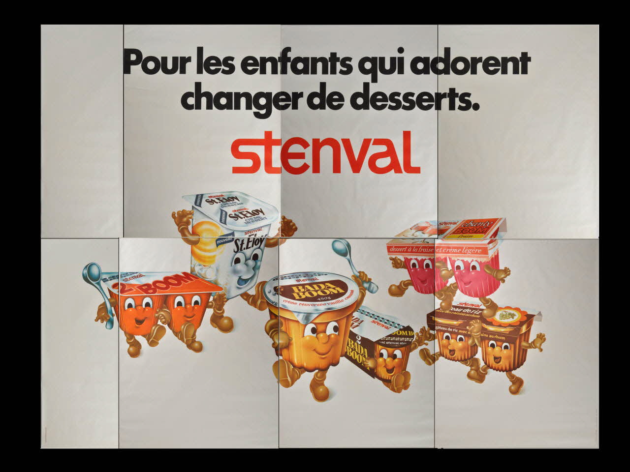 Jacques Callard ; Faldmann ; Métrobus Publicité ; Chabrillac affiche 1973/1/1 1973.40.79.1-8 Photo Mucem