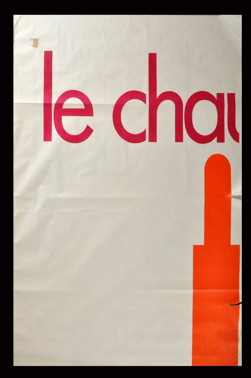 Havas-Conseil ; Lalande-Courbet affiche 1972/12/15 1973.40.82.3 Photo Mucem