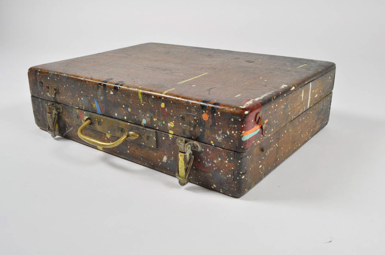 BOITE DE PEINTRE EN LETTRES 1974.43.1.1 Photo Mucem