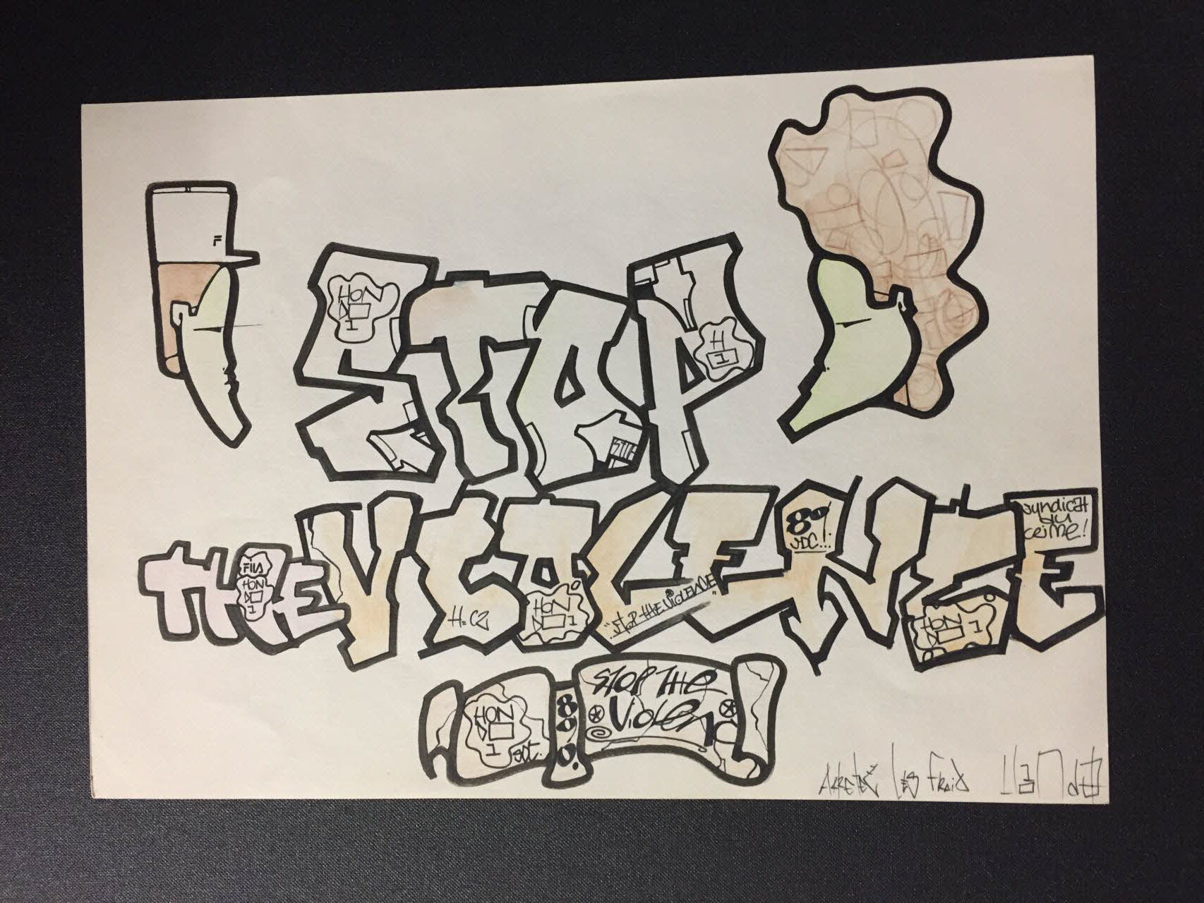 Hondo dessin Dessin original France 1989 2004.69.24 Photo